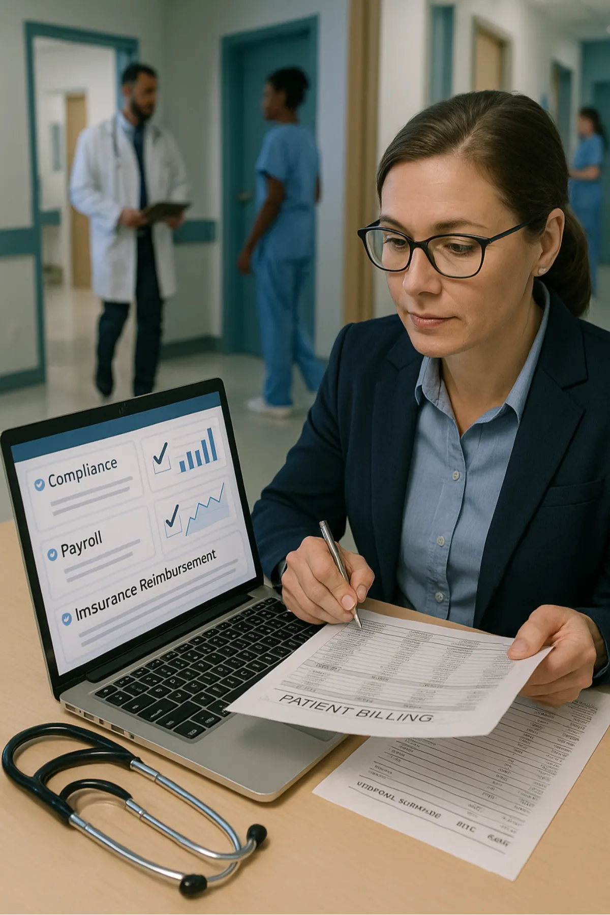 20250925_0044_Healthcare Financial Management_simple_compose_01k5zssfdfeyra2d07es5nqj4n